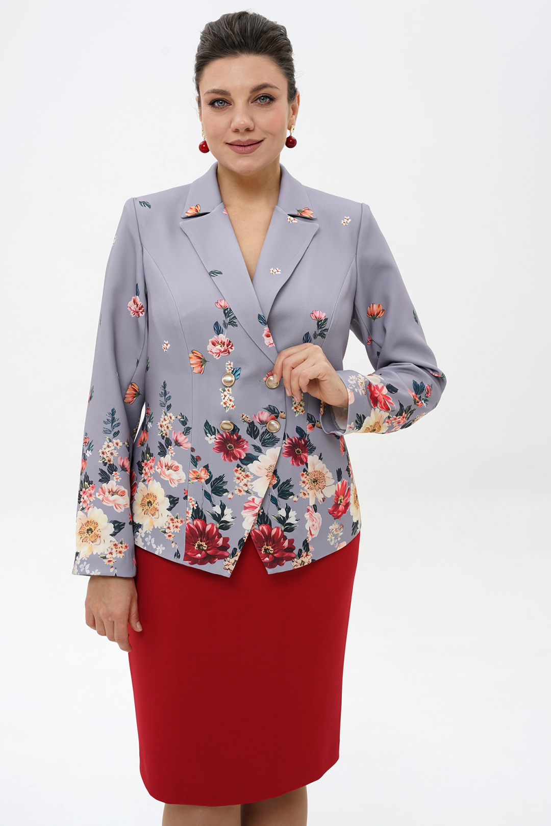 Костюм AlaniCollection 2498 голубой + черный - фото 5