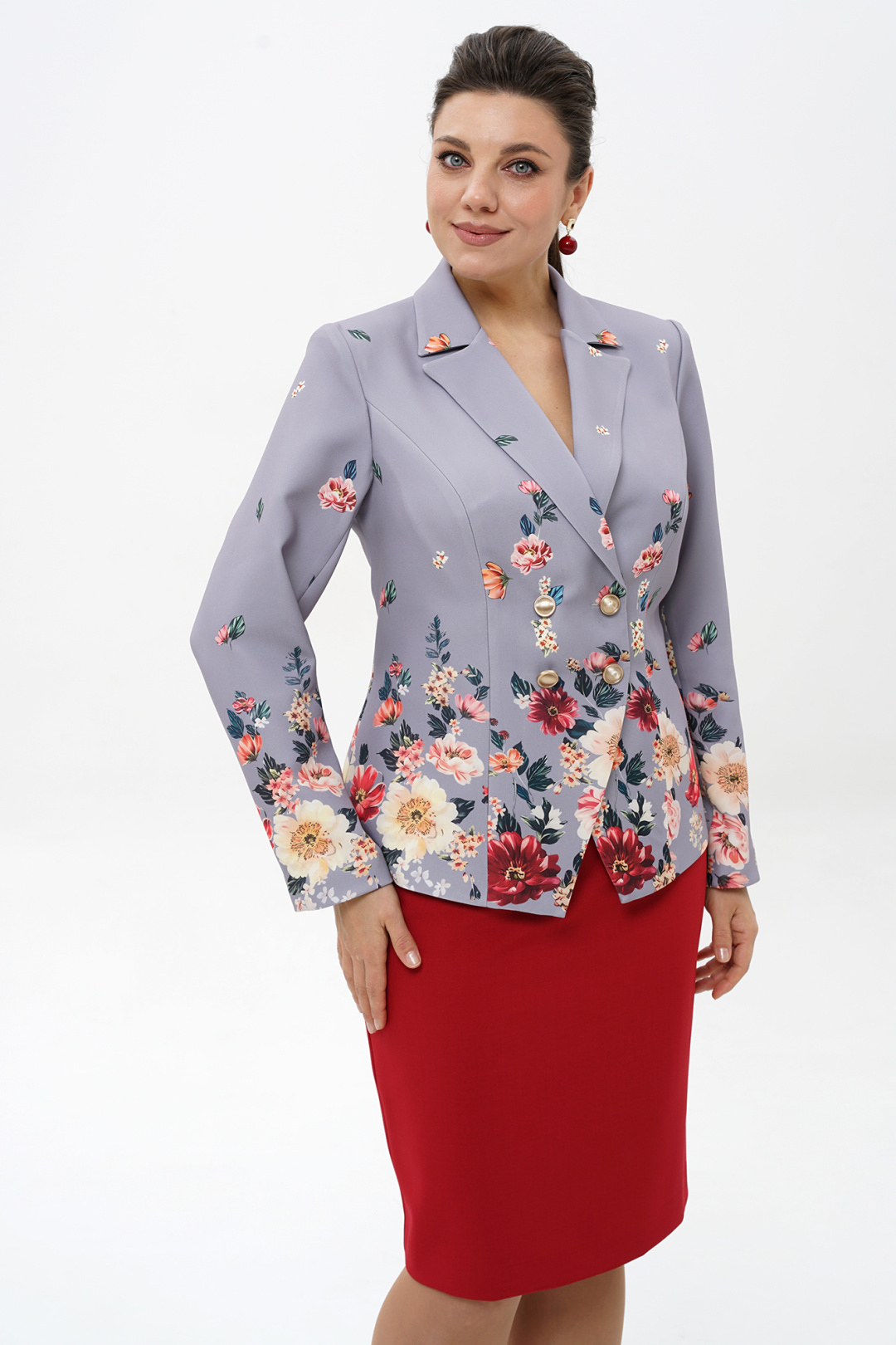 Костюм AlaniCollection 2498 голубой + черный - фото 6