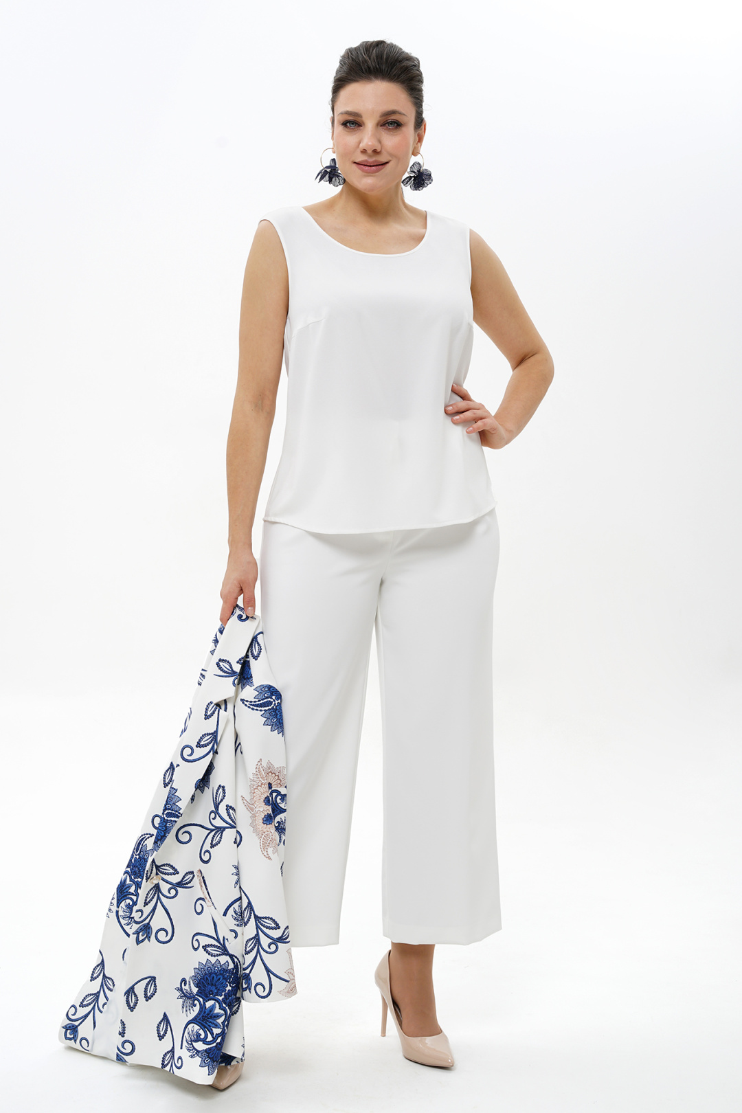 Костюм AlaniCollection 2500 бело-синий