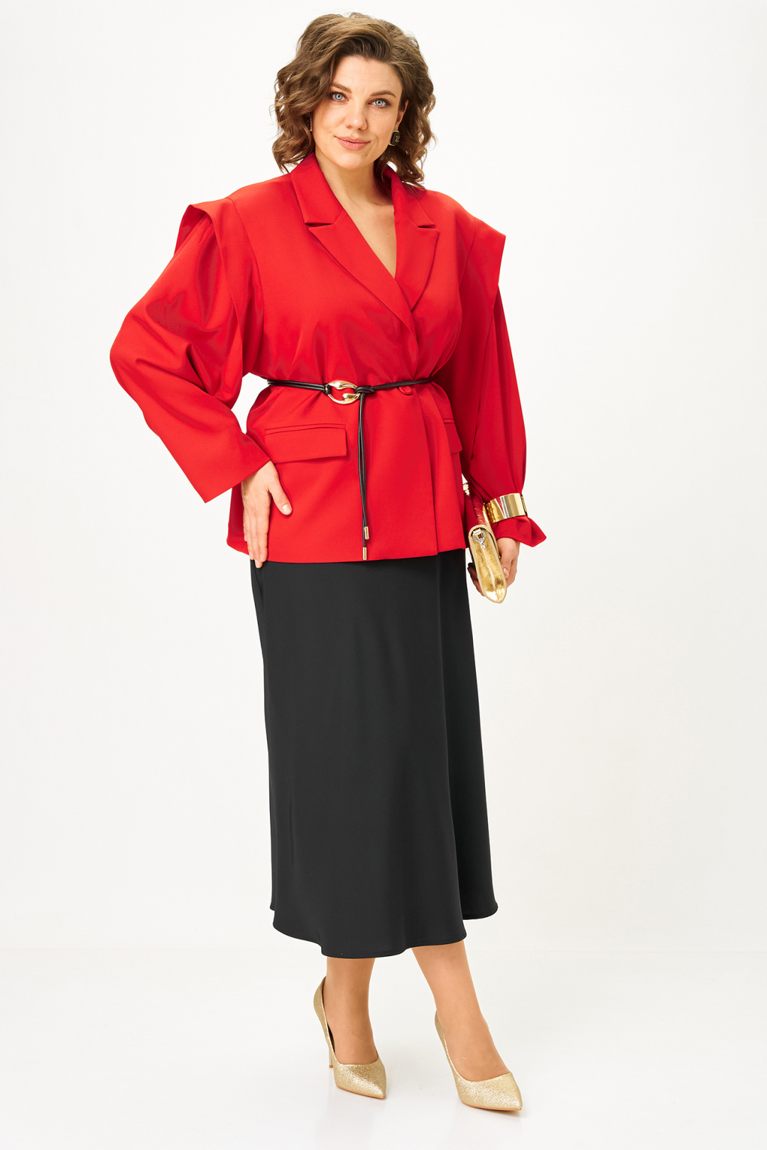 Костюм AlaniCollection 2509 красный + черный - фото 1