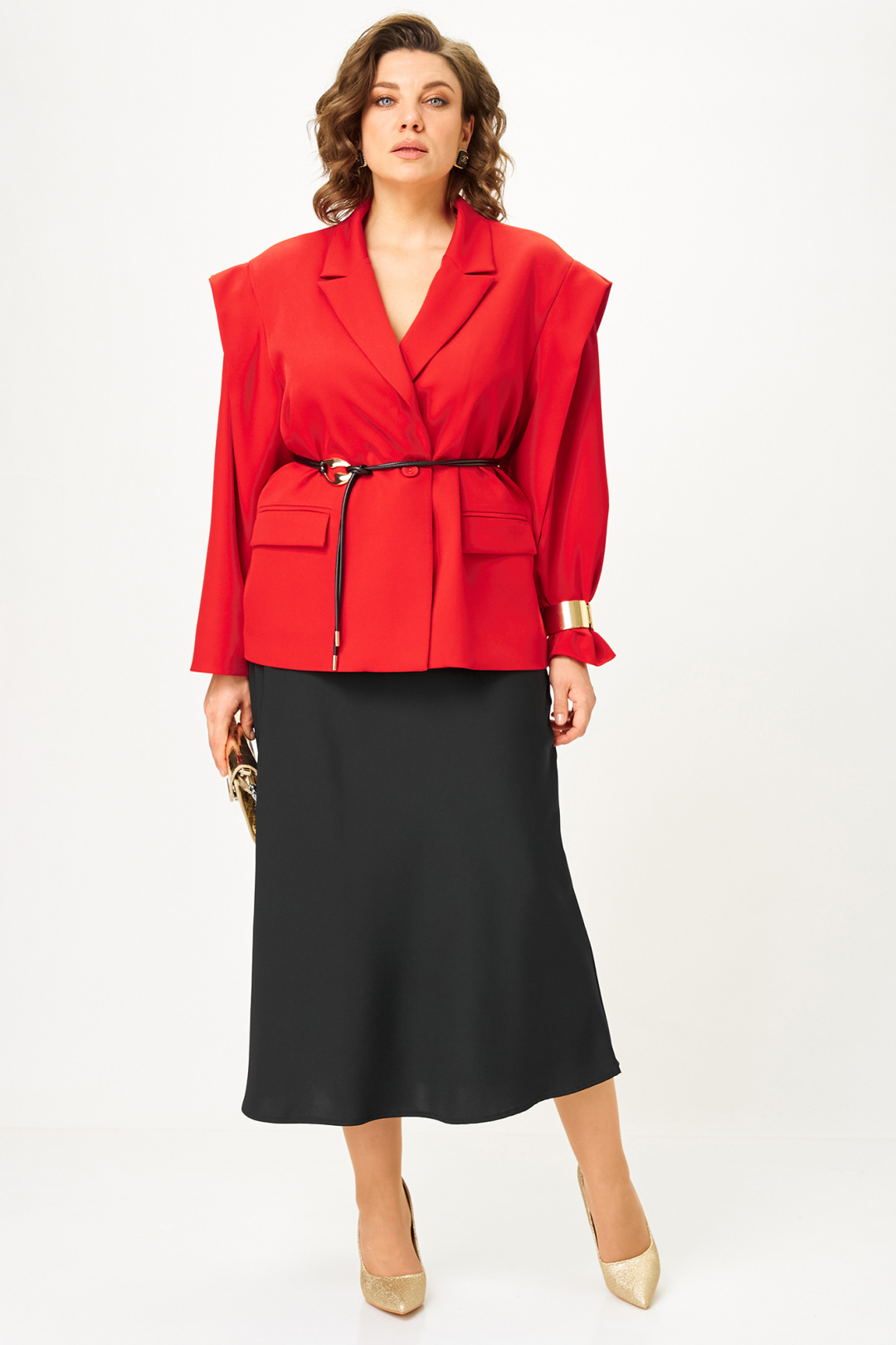 Костюм AlaniCollection 2509 красный + черный - фото 2