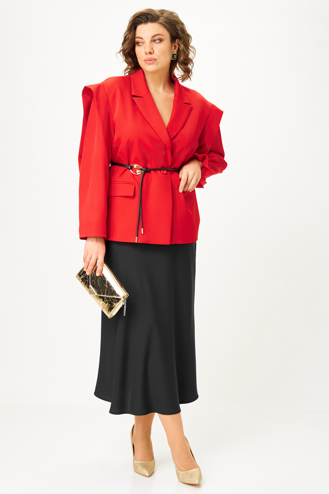 Костюм AlaniCollection 2509 красный + черный - фото 5