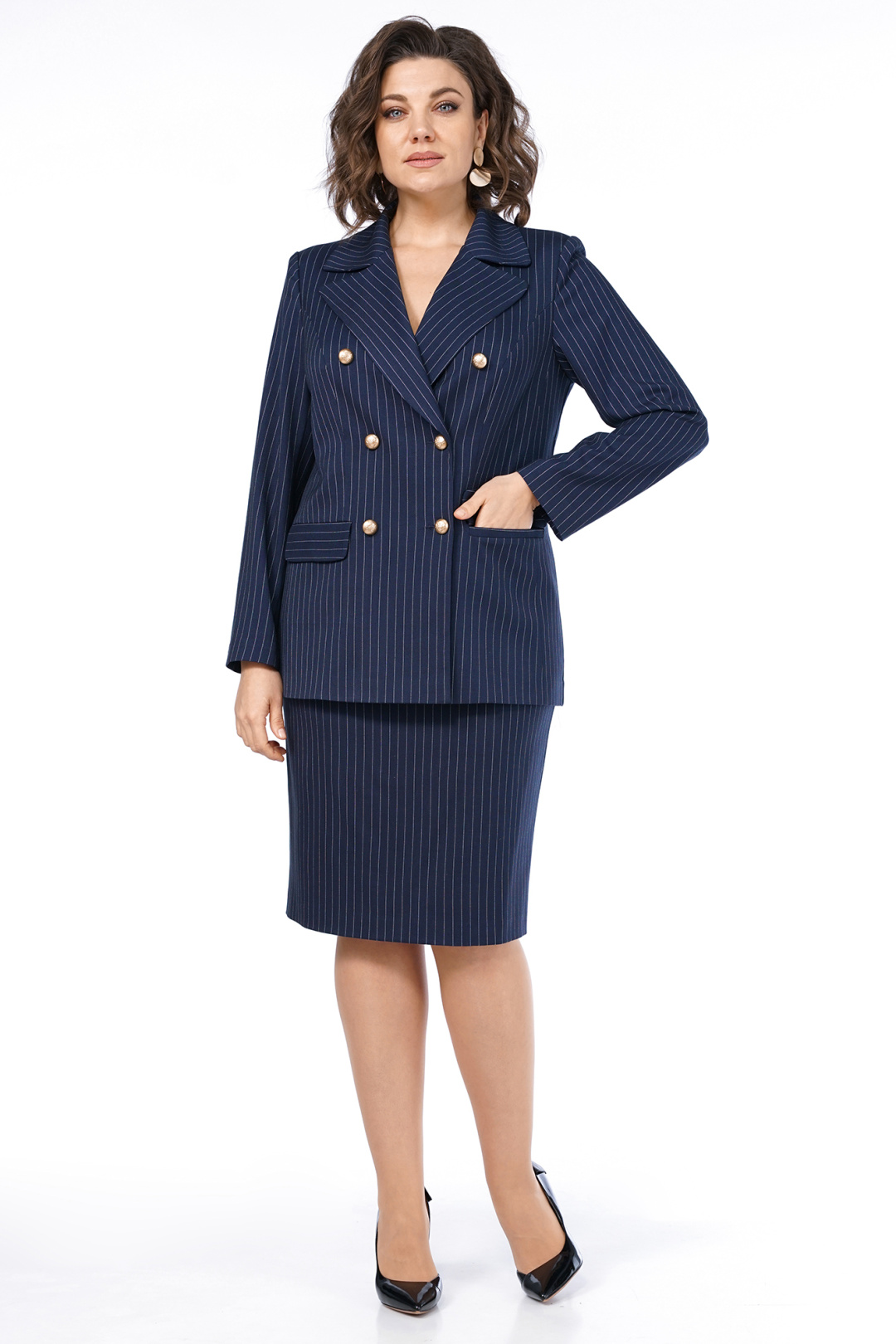 Костюм AlaniCollection 2513 синяя полоска