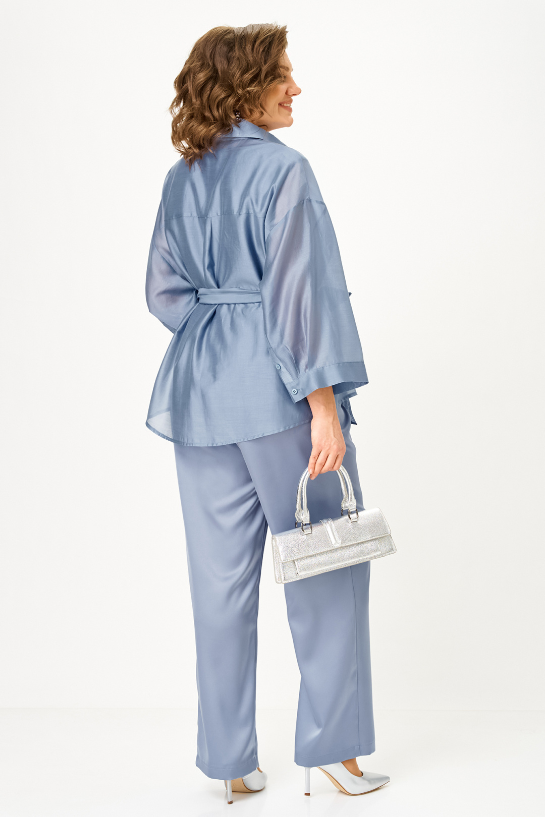 Костюм AlaniCollection 2517 индиго - фото 6