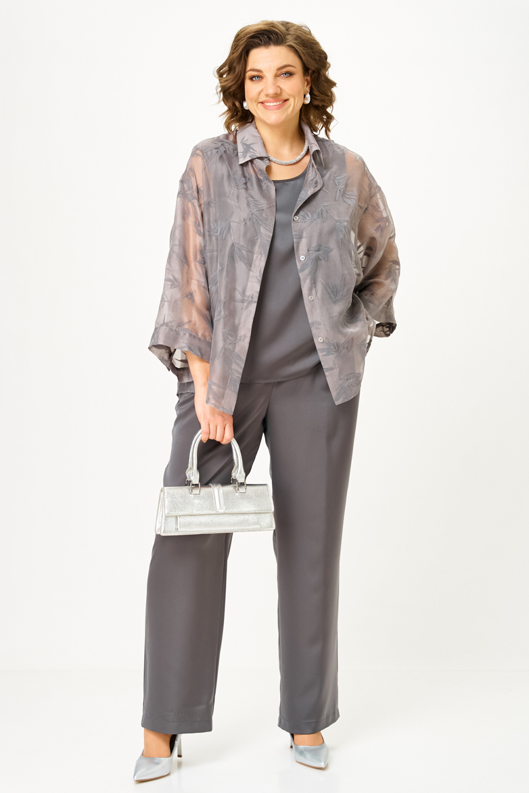 Костюм AlaniCollection 2517 серый - фото 2