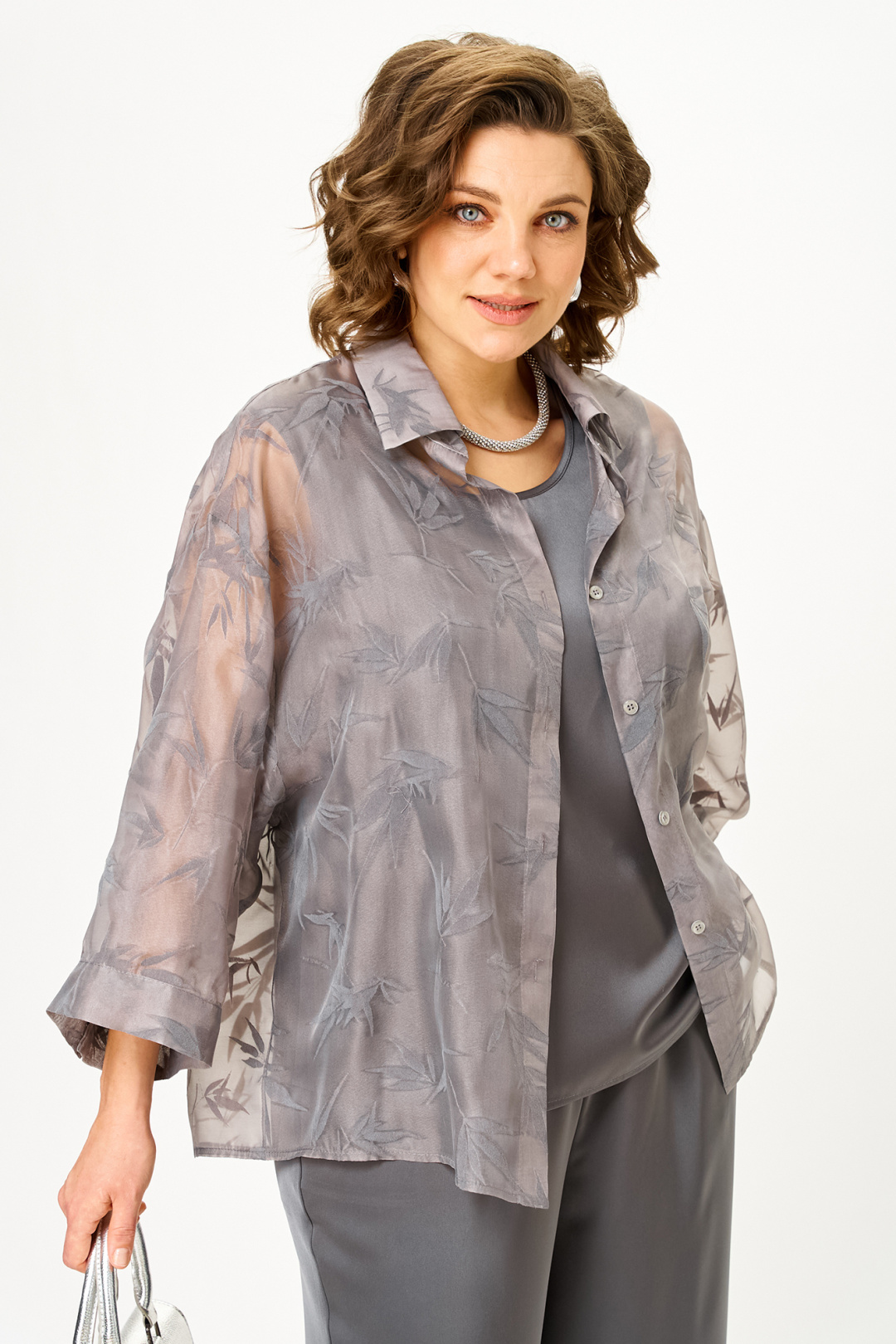 Костюм AlaniCollection 2517 серый - фото 5