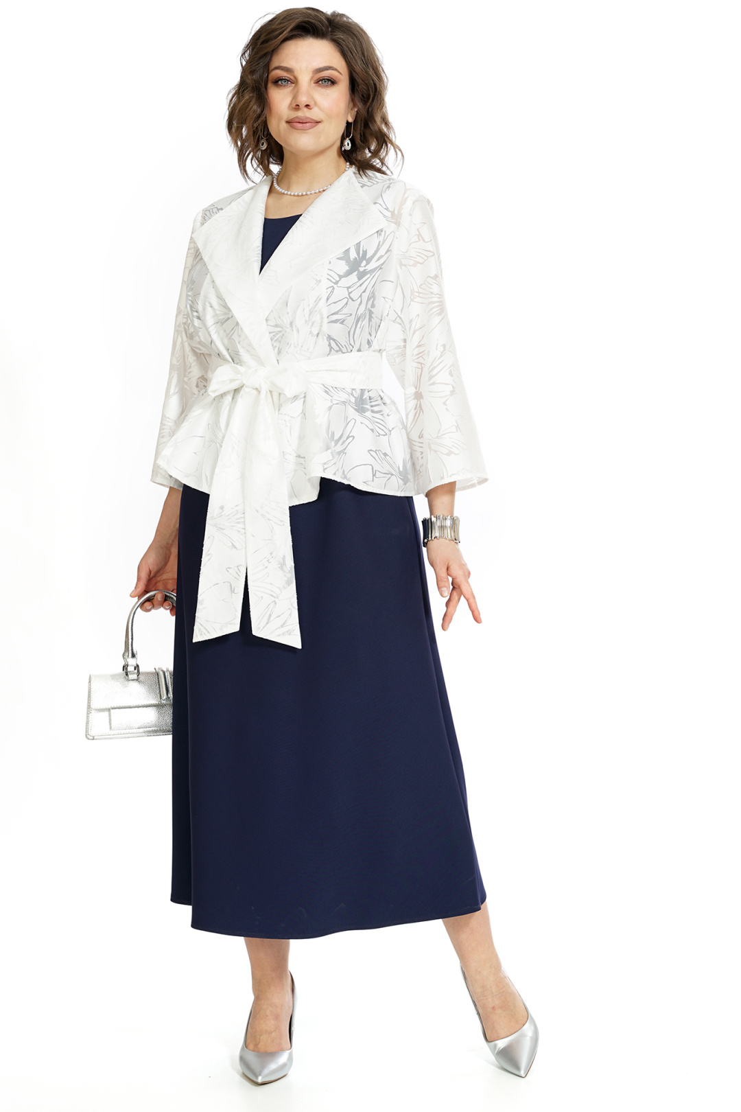 Костюм AlaniCollection 2519 молоко + синий
