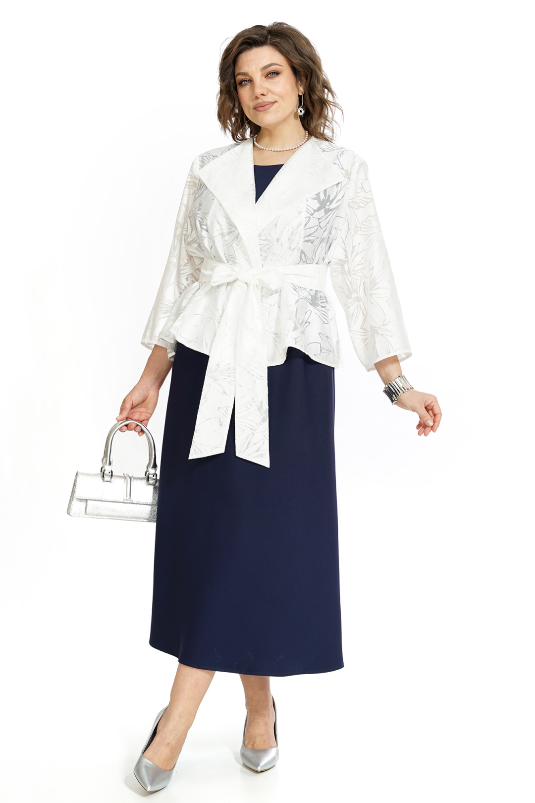 Костюм AlaniCollection 2519 молоко + синий