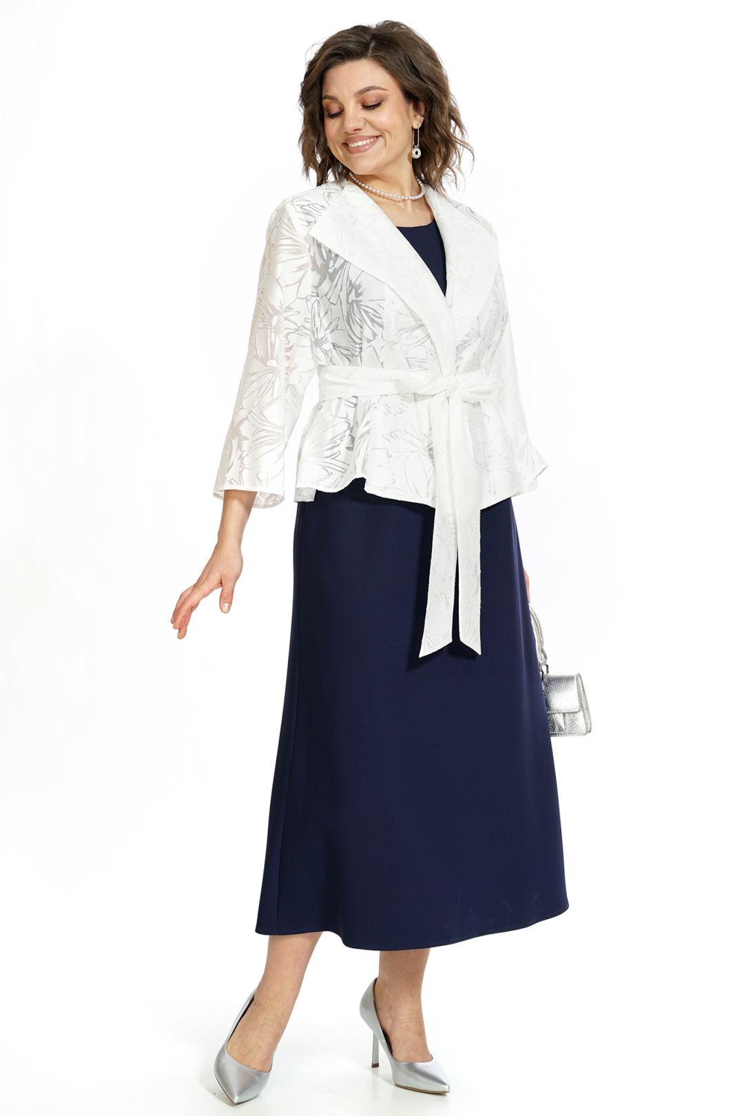 Костюм AlaniCollection 2519 молоко + синий