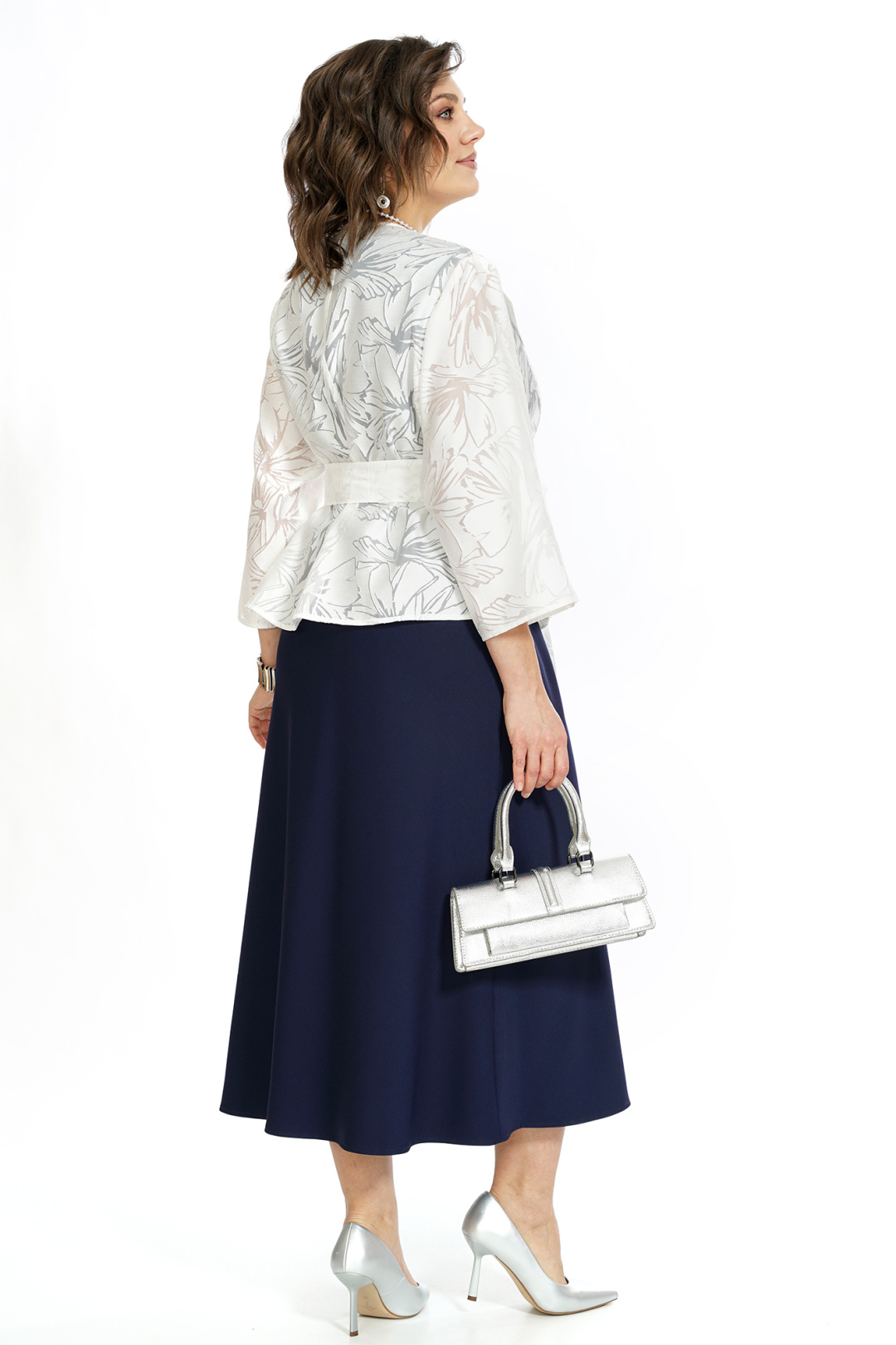 Костюм AlaniCollection 2519 молоко + синий