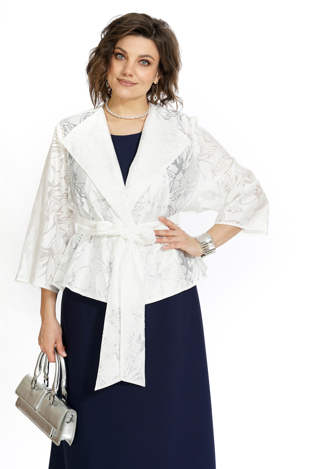 Костюм AlaniCollection 2519 молоко + синий