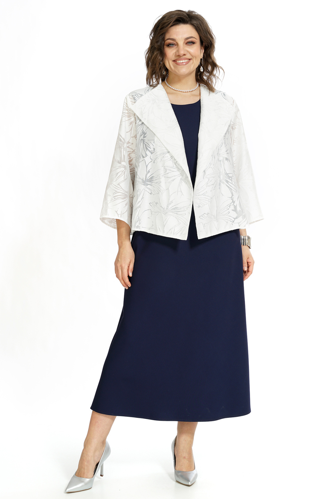 Костюм AlaniCollection 2519 молоко + синий
