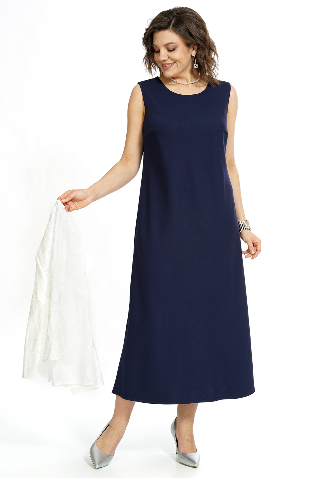 Костюм AlaniCollection 2519 молоко + синий