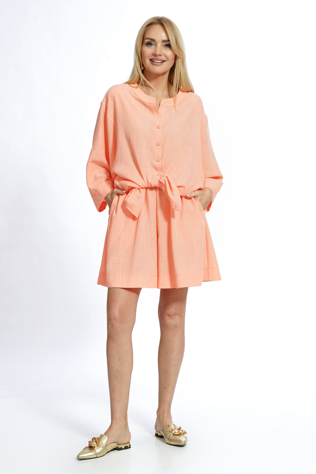 Костюм AlaniCollection 2575 персиковый