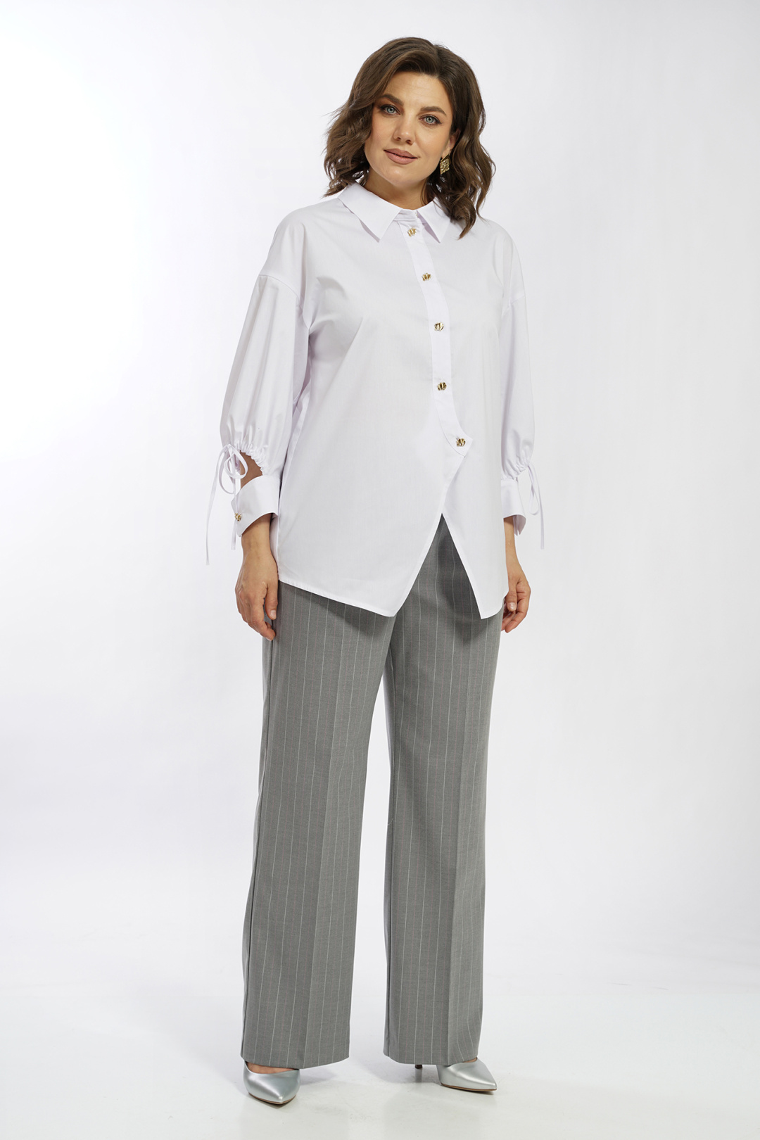 Костюм AlaniCollection 2586 белый + серый