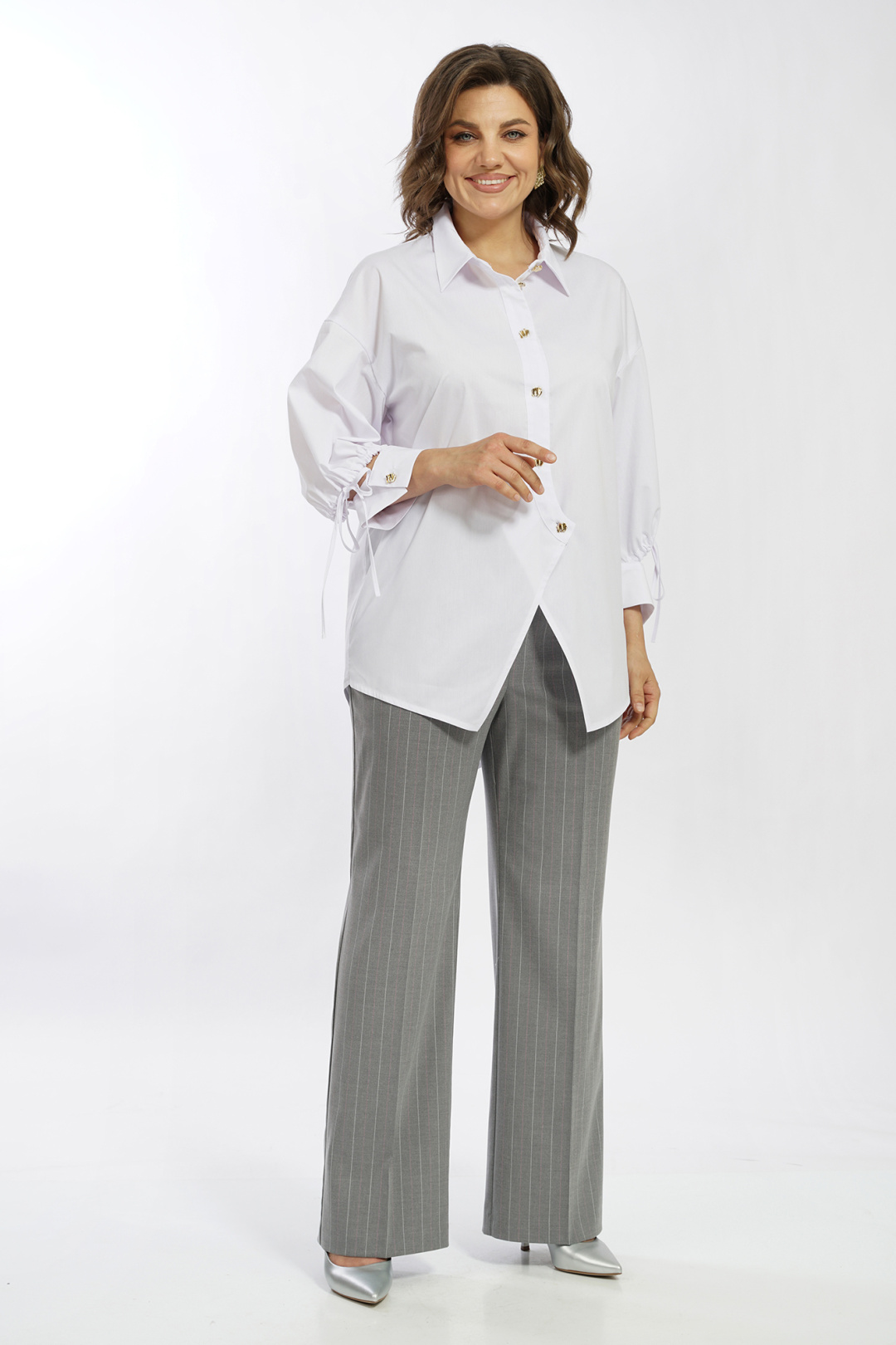 Костюм AlaniCollection 2586 белый + серый