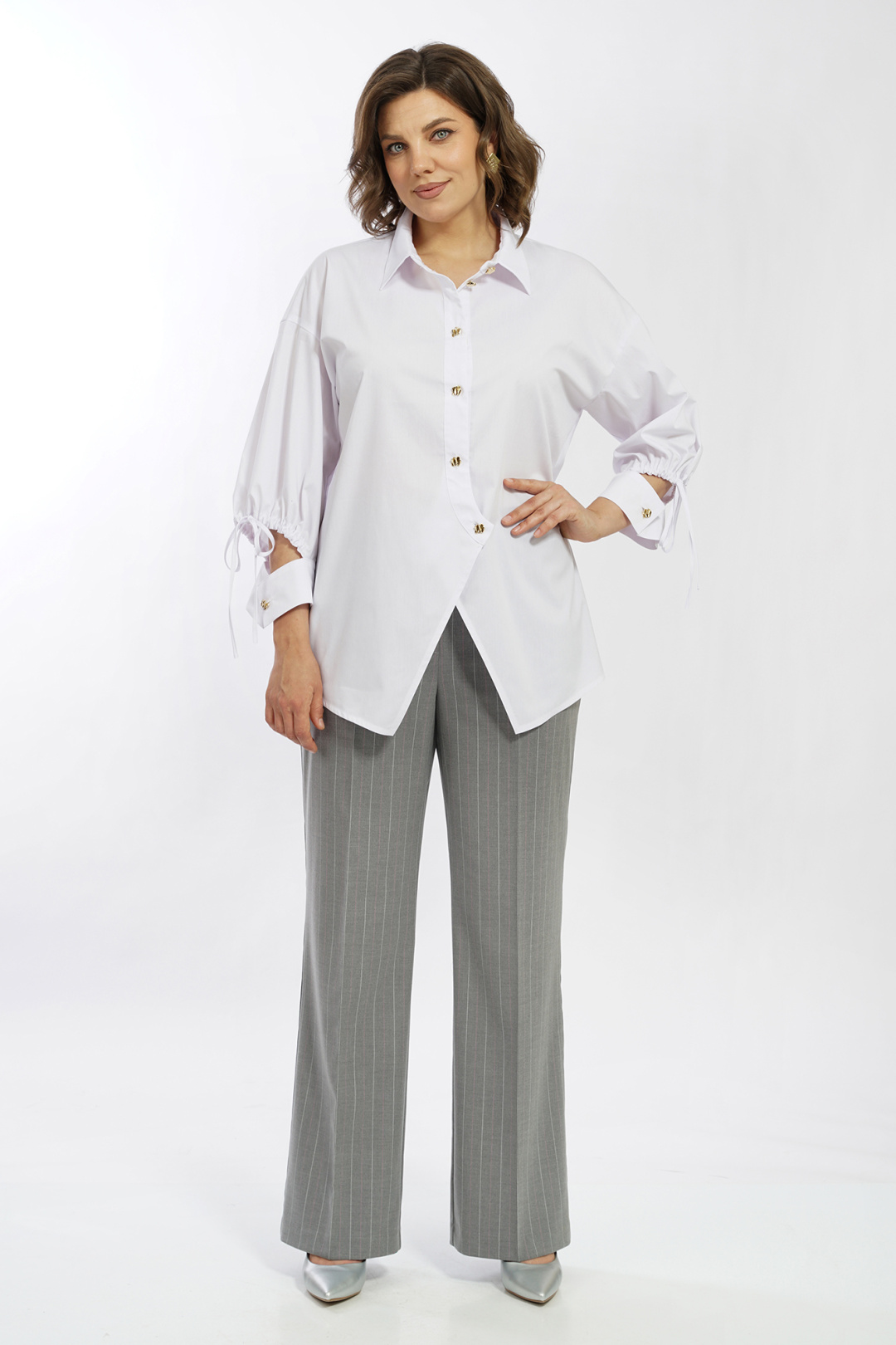 Костюм AlaniCollection 2586 белый + серый