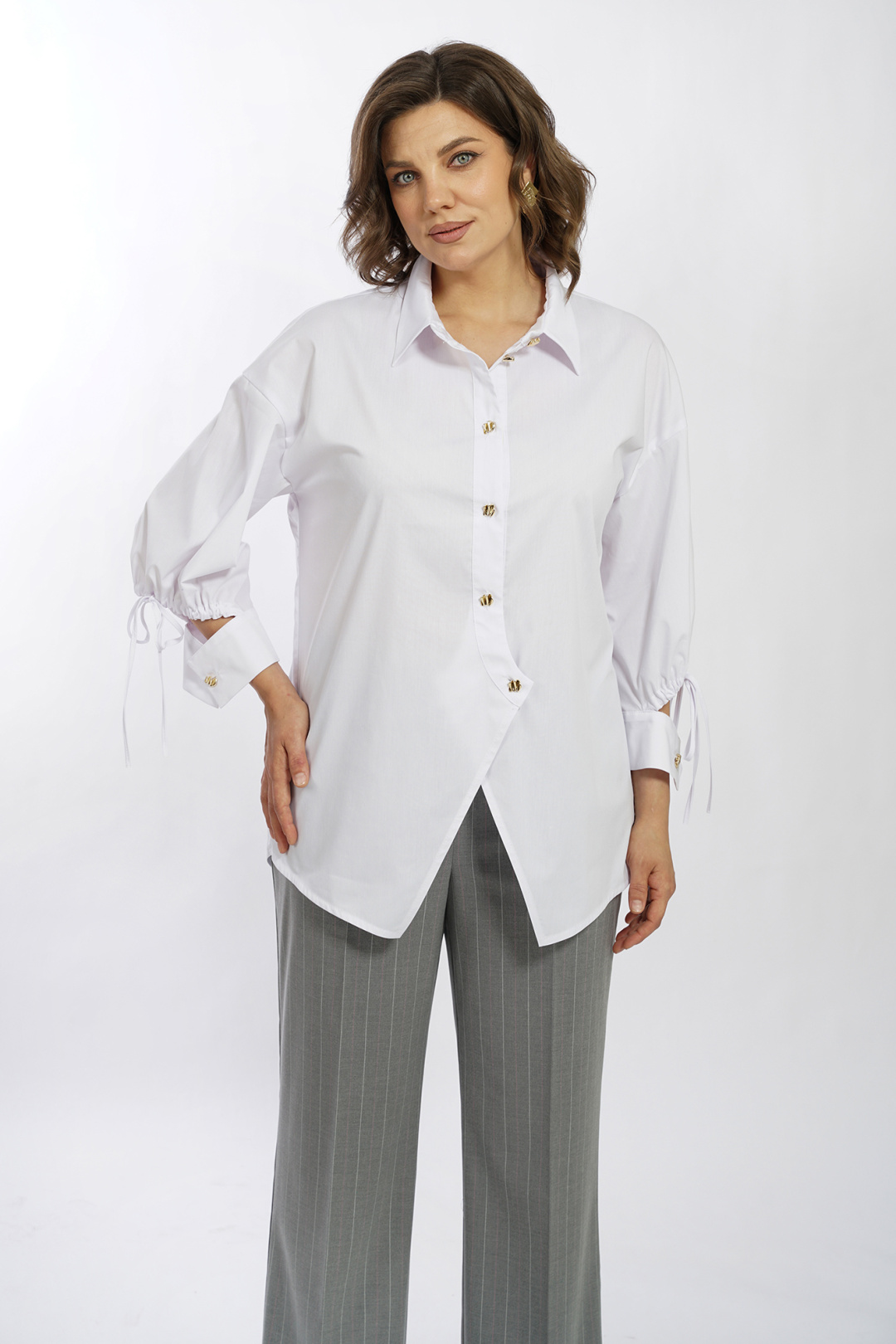 Костюм AlaniCollection 2586 белый + серый