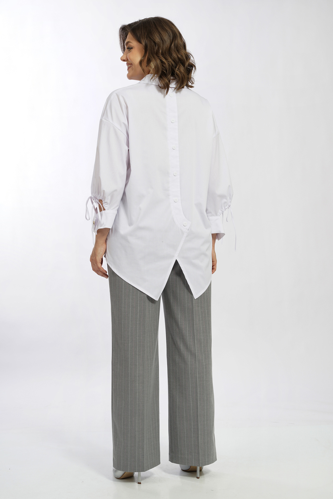 Костюм AlaniCollection 2586 белый + серый