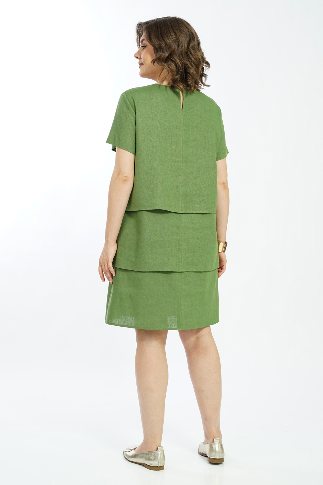 Платье AlaniCollection 2591 зеленый