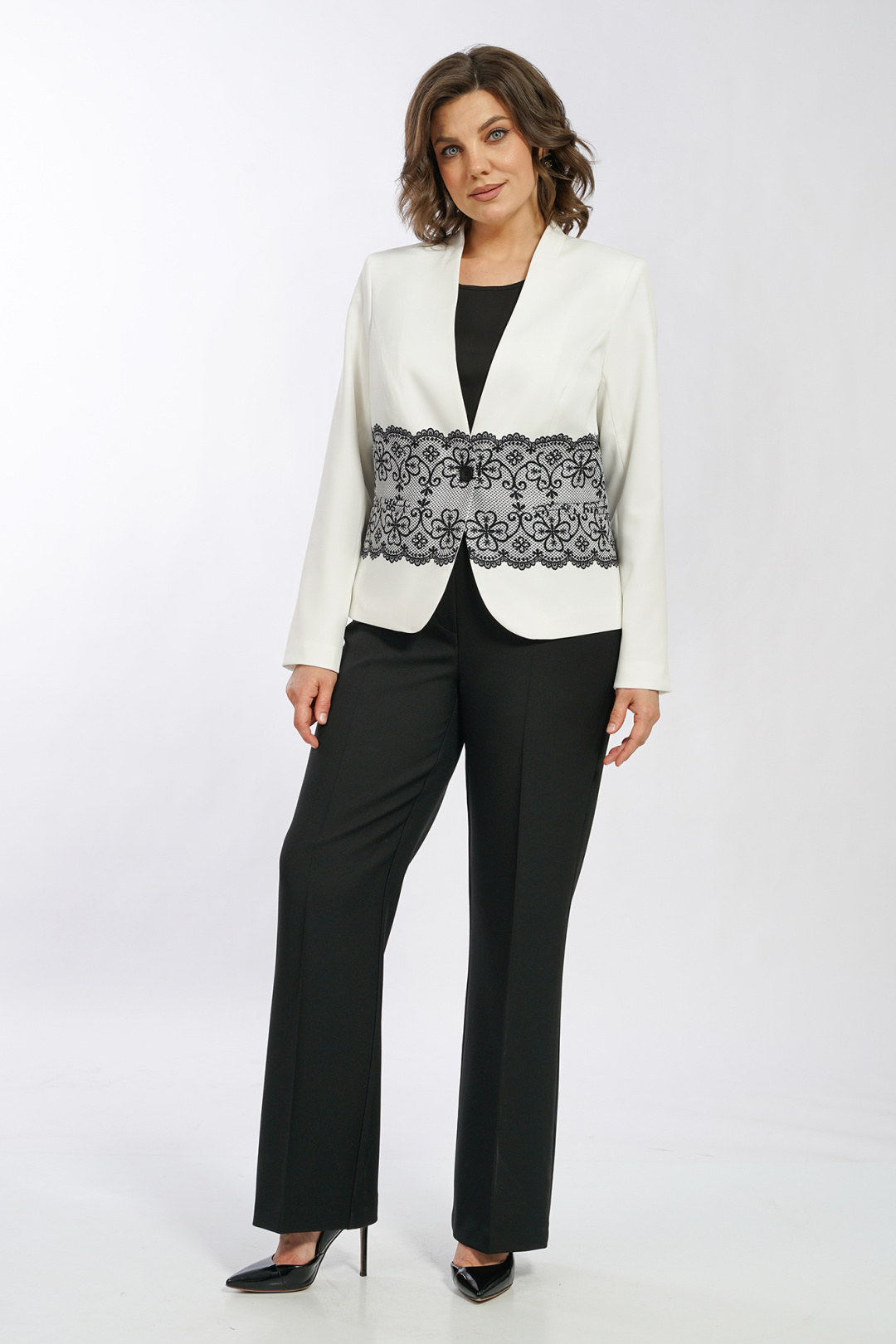 Костюм AlaniCollection 2597 молоко+черный