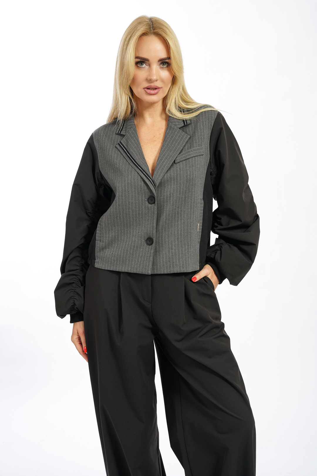Костюм AlaniCollection 2607 серый + черный