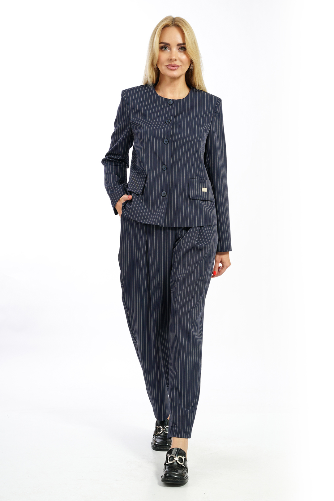 Костюм AlaniCollection 2617 синий в полоску