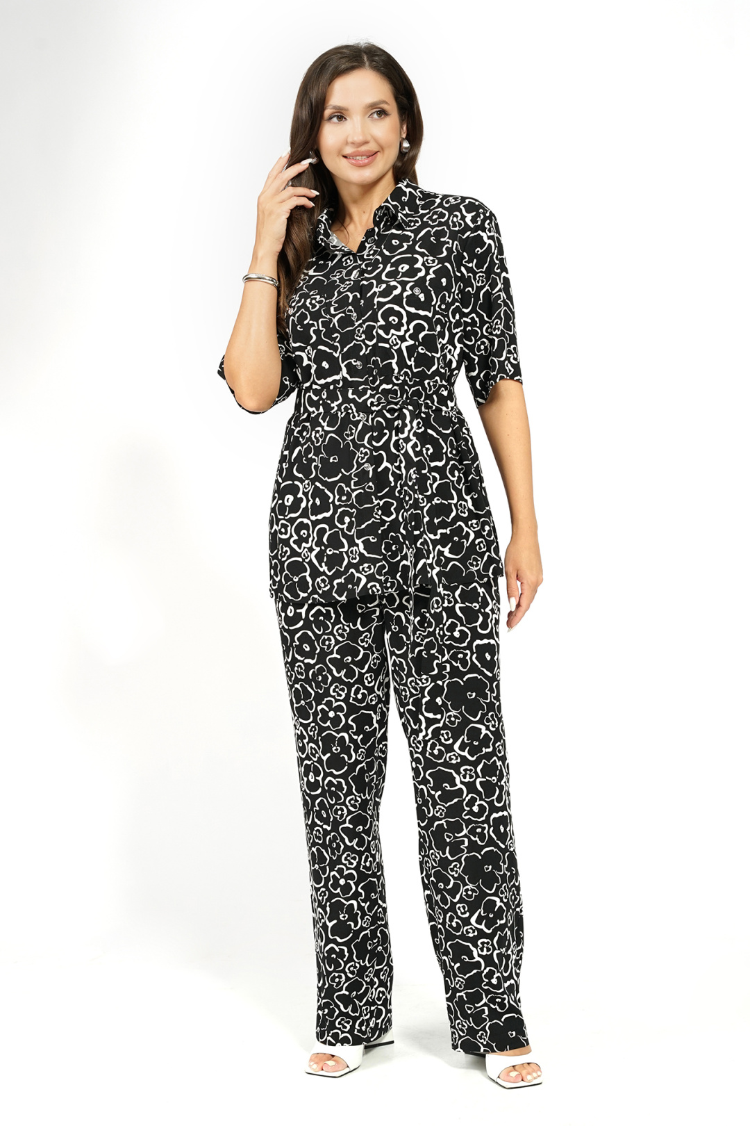 Костюм AlaniCollection 2628 черный + молоко