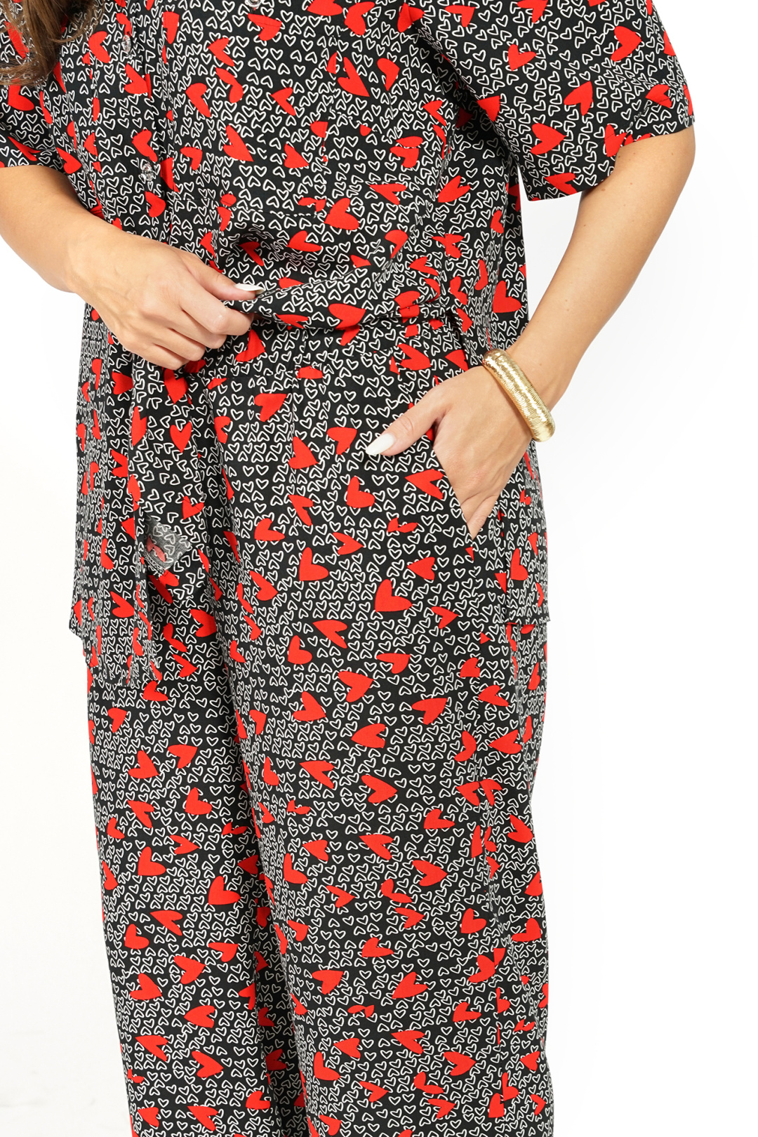 Костюм AlaniCollection 2628 красные сердечки