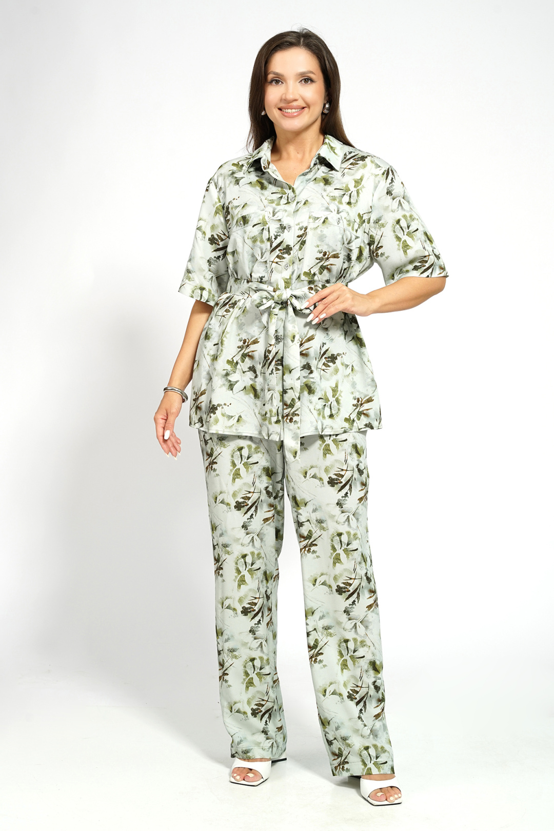 Костюм AlaniCollection 2628 зеленый бамбук