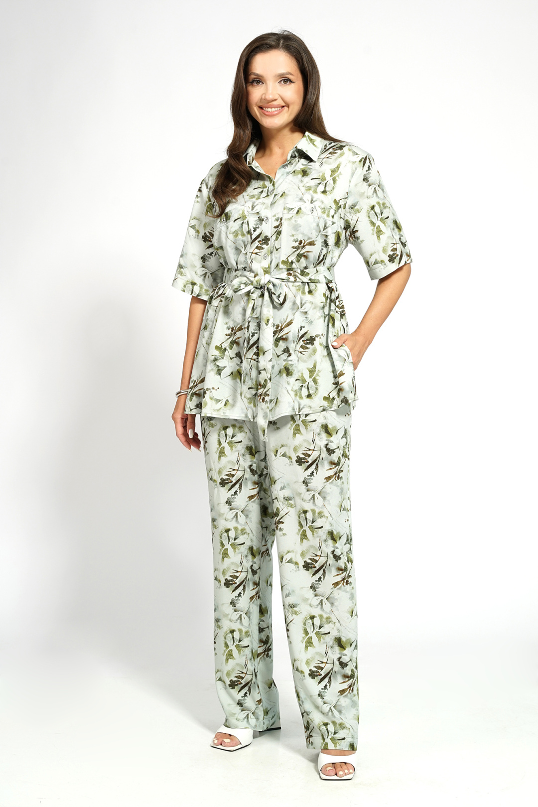Костюм AlaniCollection 2628 зеленый бамбук