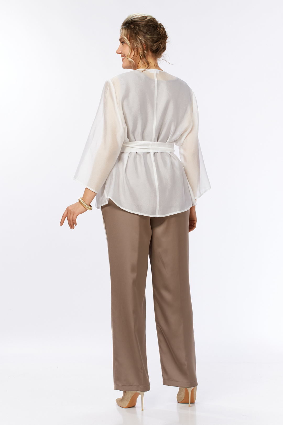 Костюм AlaniCollection 2636 молоко + капучино