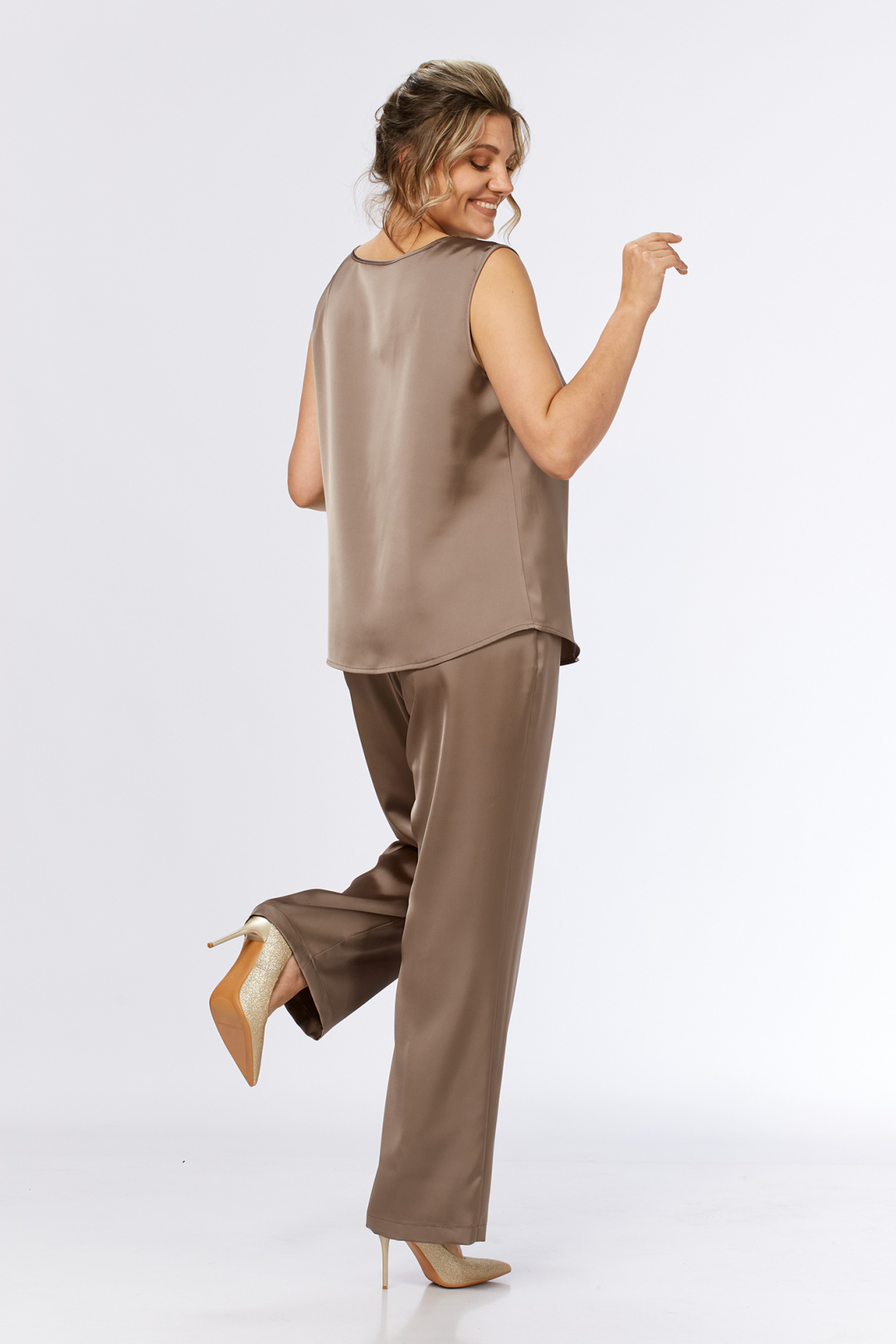 Костюм AlaniCollection 2636 молоко + капучино