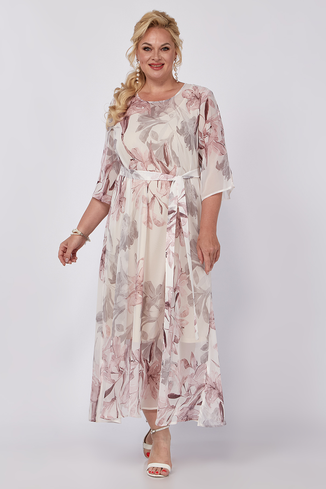 Платье ALGRANDA (Новелла Шарм) 3985-6 - фото 3