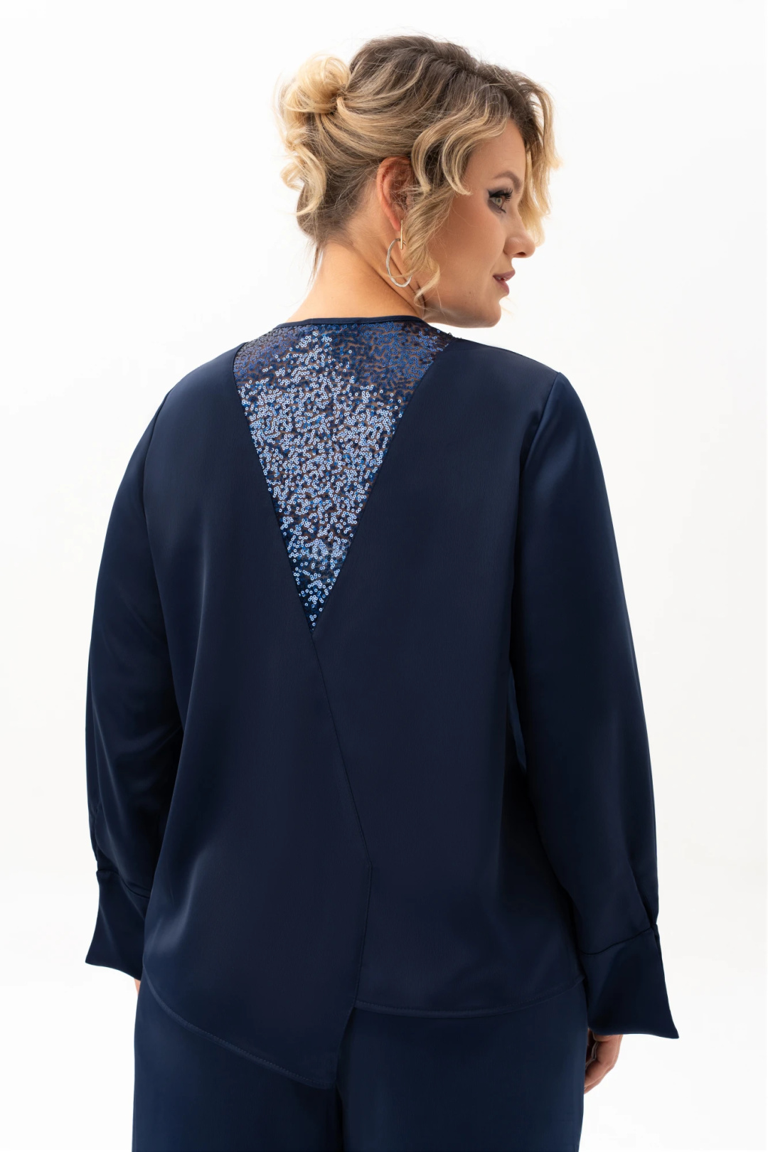 Костюм ALGRANDA (Новелла Шарм) 4113-с синий - фото 4