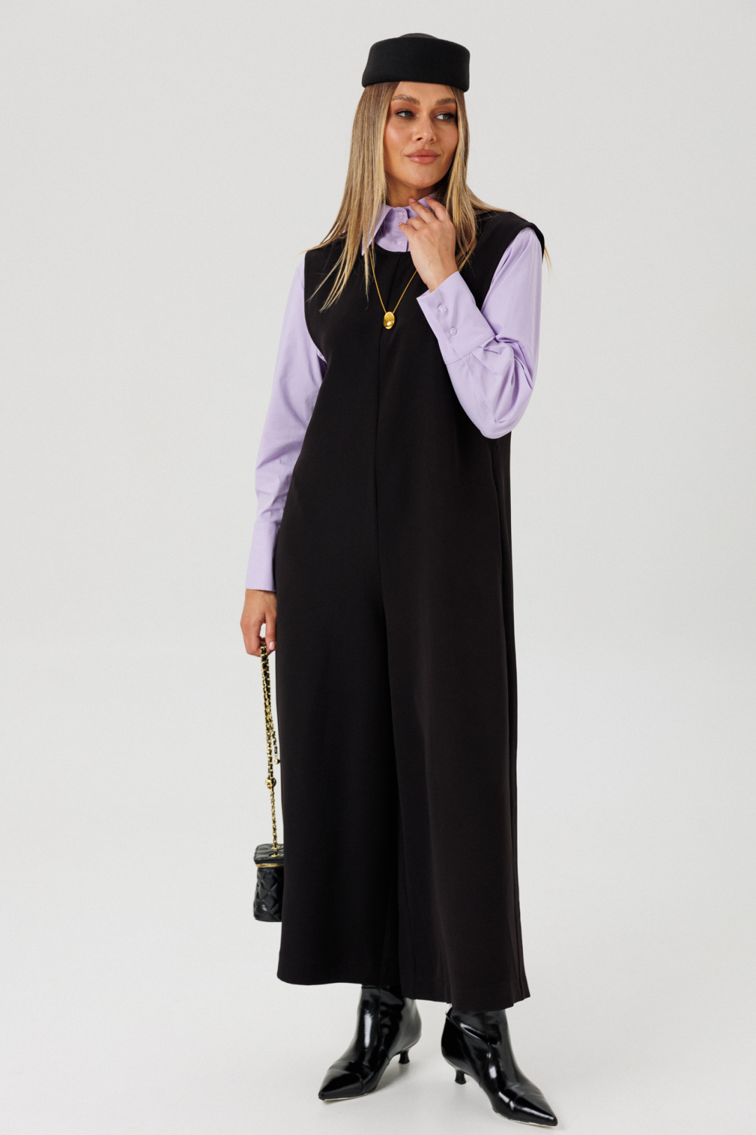 Рубашка Ambera style 1141-1 лаванда