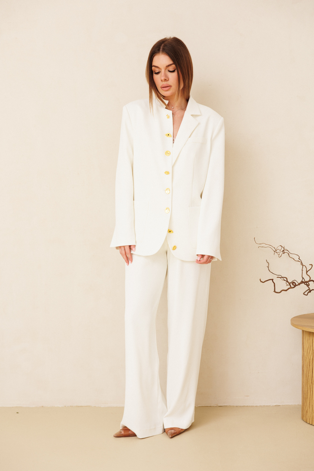 Жакет Ambera style 1146 молоко - фото 6