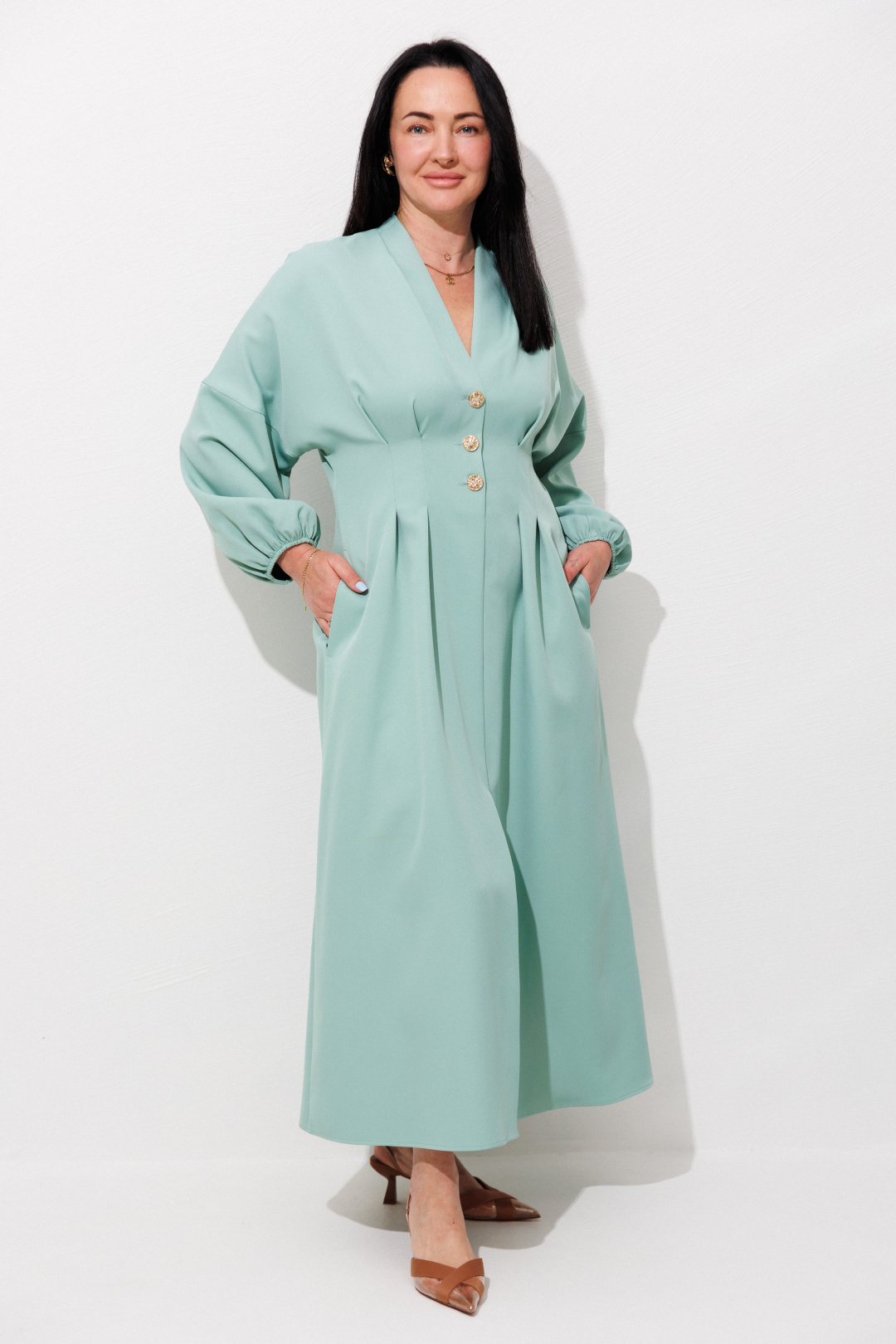 Платье Ambera style 1148-1 мята - фото 1
