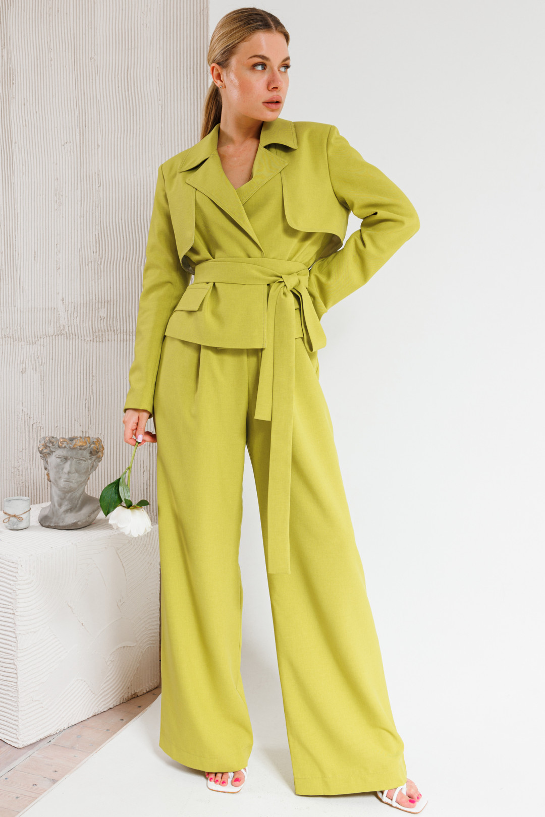 Костюм Ambera style 2030 горчица