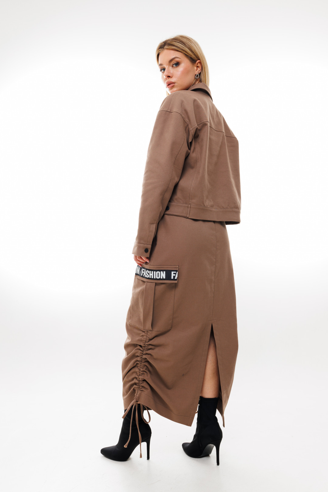 Костюм Ambera style 2046 КОФЕ - фото 6