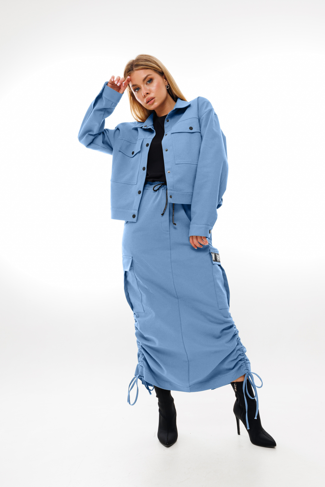 Костюм Ambera style 2046в голубой