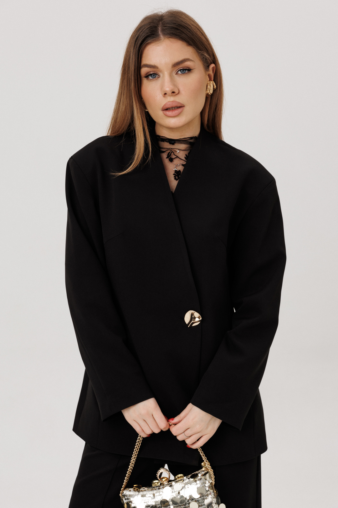 Костюм Ambera style 2051 черный - фото 4