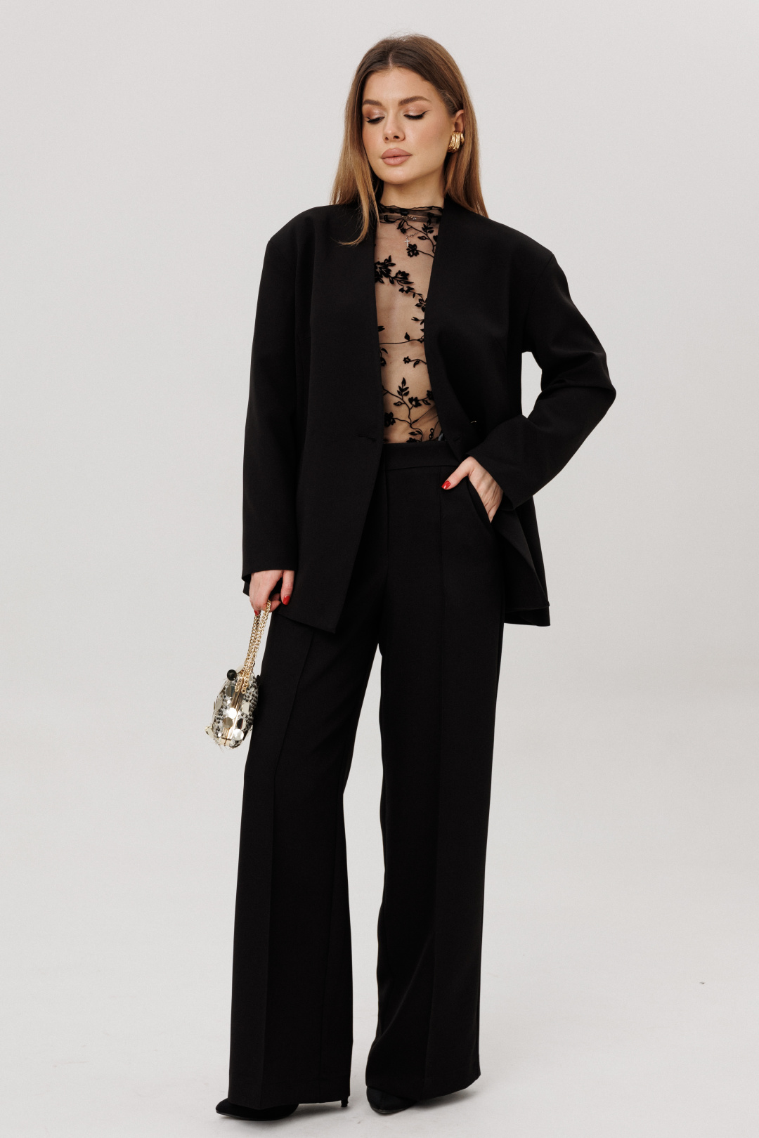 Костюм Ambera style 2051 черный - фото 6