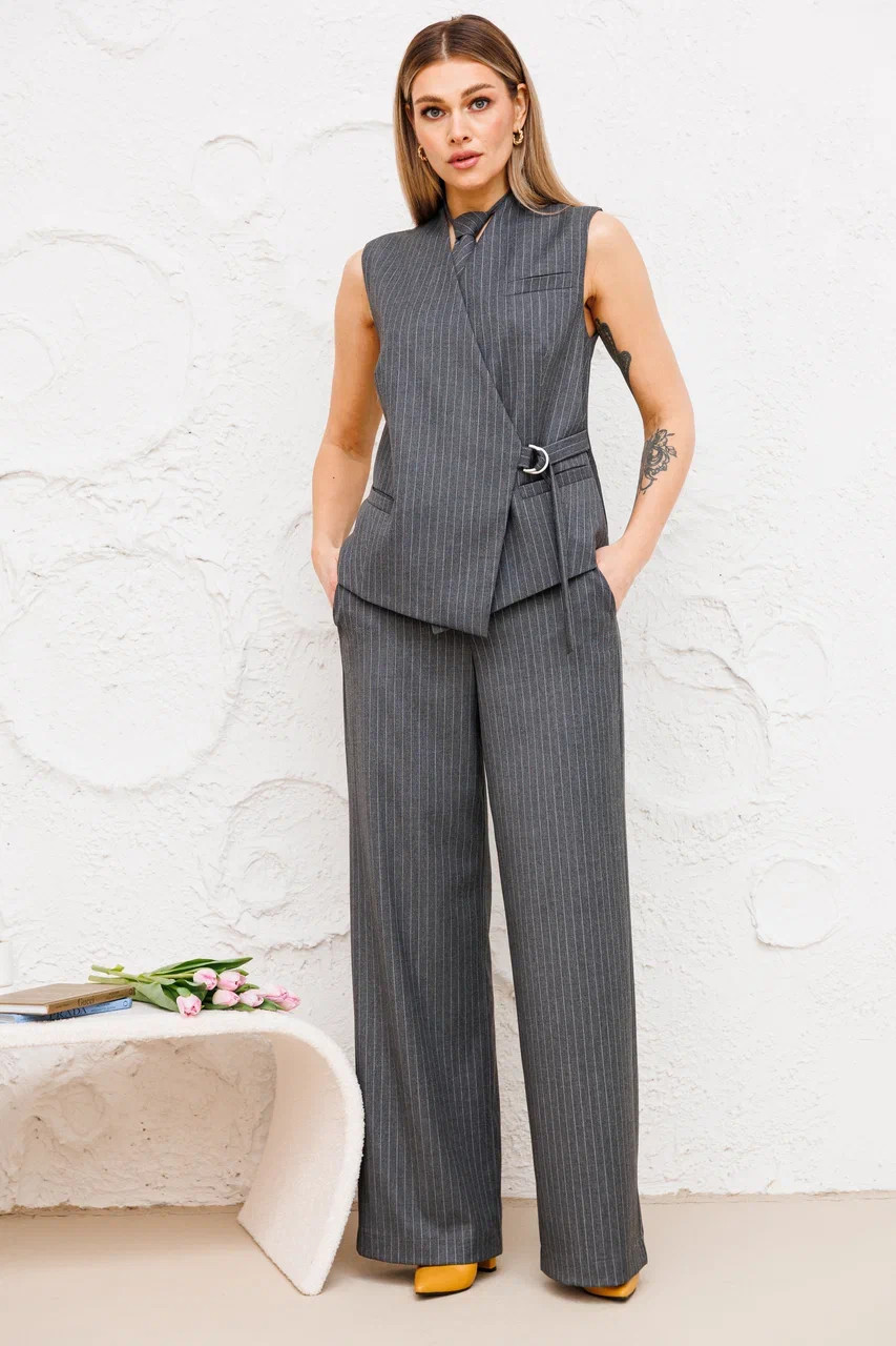 Костюм Ambera style 2059 серый - фото 1
