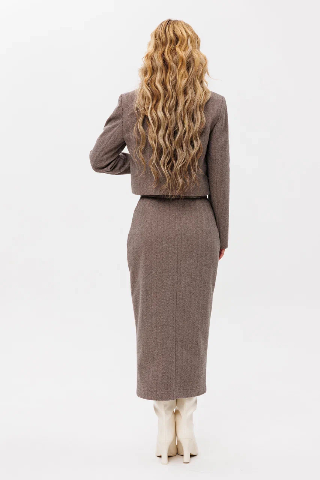 Костюм Ambera style 2100 светло коричневый - фото 3