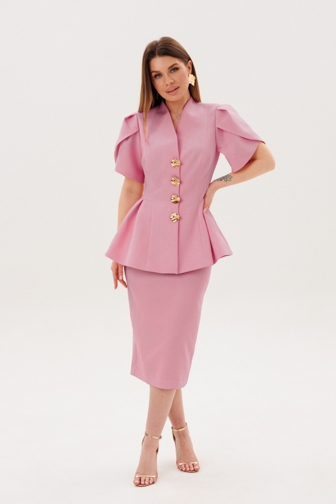 Костюм Ambera style 2157-2 пудра