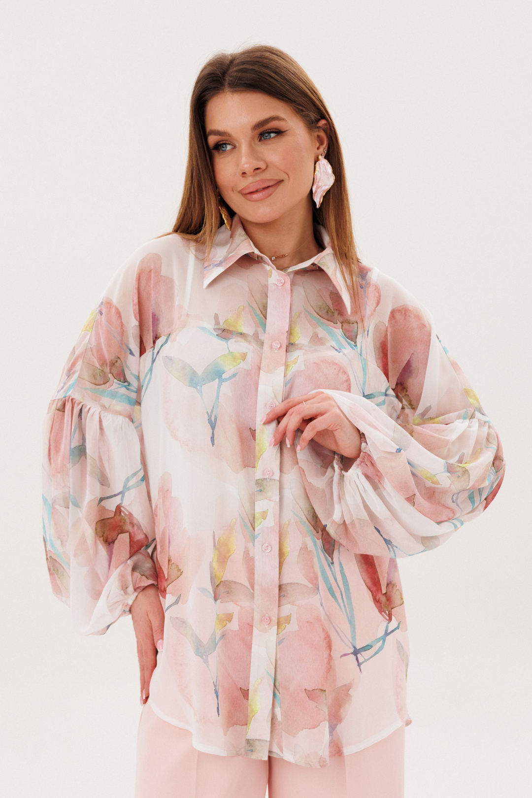 Костюм Ambera style 2158 пудра - фото 3