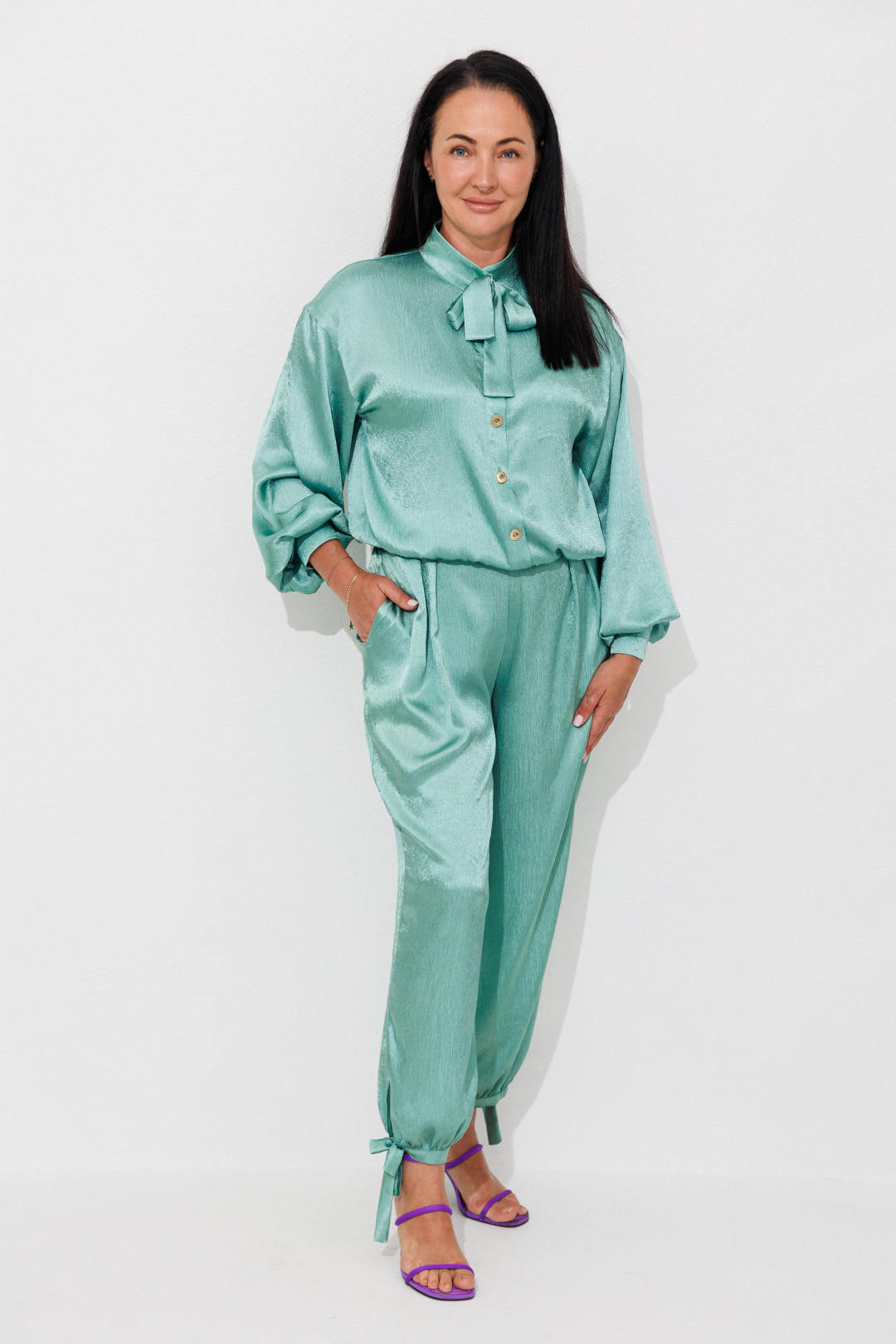 Костюм Ambera style 2170 изумруд - фото 1