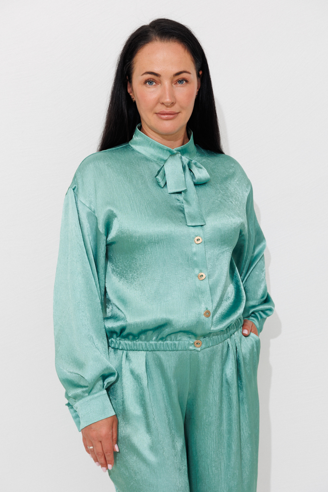 Костюм Ambera style 2170 изумруд - фото 3