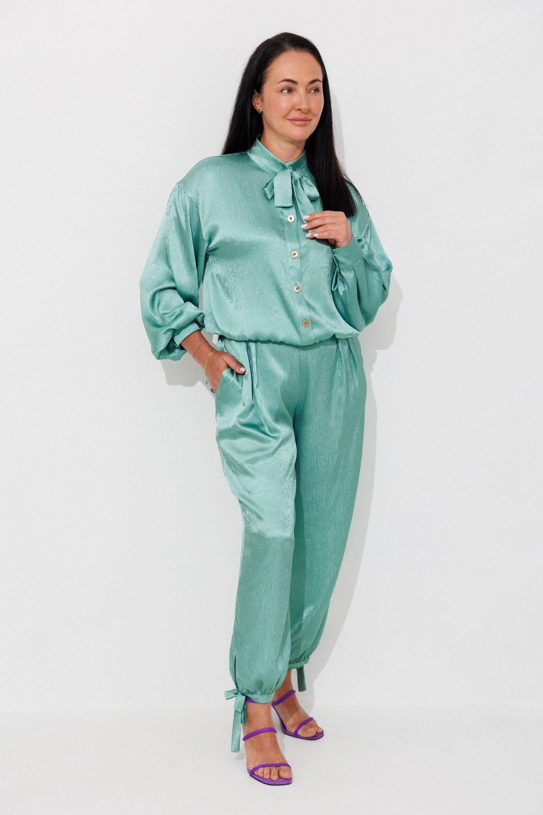 Костюм Ambera style 2170 изумруд - фото 6